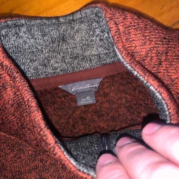 NWTEddie Bauer 1/4 zip men’s pullover size XL - Picture 7 of 9